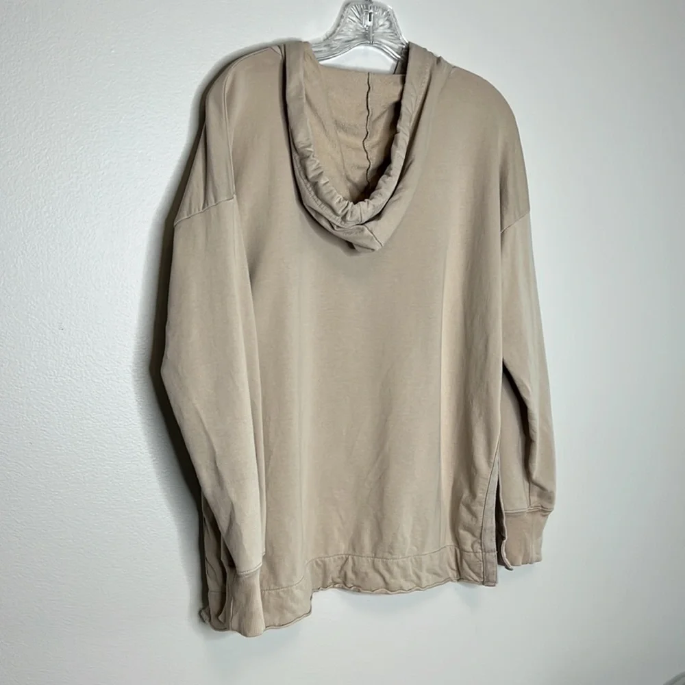 AERIE Sunwashed Desert oversized Hoodie in Strand size XS - Picture 9 of 11